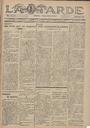 [Issue] Tarde, La (Lorca). 3/7/1931.