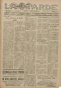 [Issue] Tarde, La (Lorca). 18/7/1931.