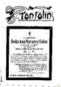 [Ejemplar] Tontolín (Lorca). 9/3/1919.