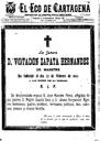 [Issue] Eco de Cartagena, El (Cartagena). 23/2/1903.