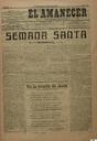 [Issue] Amanecer, El (Mula). 28/3/1920.