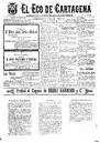 [Issue] Eco de Cartagena, El (Cartagena). 8/10/1903.