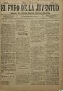 [Issue] Faro de la Juventud, El (Mula). 13/7/1919.