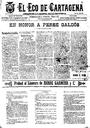[Ejemplar] Eco de Cartagena, El (Cartagena). 12/10/1903.
