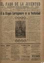 [Issue] Faro de la Juventud, El (Mula). 19/3/1921.