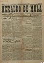 [Ejemplar] Heraldo de Mula (Mula). 11/11/1917.