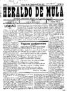 [Ejemplar] Heraldo de Mula (Mula). 9/12/1917.