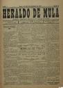 [Ejemplar] Heraldo de Mula (Mula). 23/12/1917.