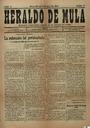 [Ejemplar] Heraldo de Mula (Mula). 24/2/1918.