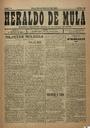 [Ejemplar] Heraldo de Mula (Mula). 10/3/1918.