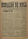 [Ejemplar] Heraldo de Mula (Mula). 24/3/1918.