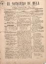 [Issue] Noticiero de Mula, El (Mula). 16/8/1891, #123.