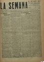 [Ejemplar] Semana, La (Mula). 1/5/1919.