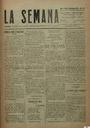 [Ejemplar] Semana, La (Mula). 5/9/1919.