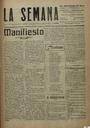[Ejemplar] Semana, La (Mula). 13/9/1919.