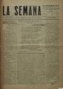 [Ejemplar] Semana, La (Mula). 10/10/1919.