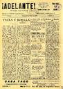 [Issue] ¡Adelante! (Yecla). 21/1/1928.