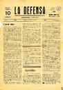 [Ejemplar] Defensa, La. Semanario católico (Yecla). 17/5/1930.