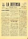 [Ejemplar] Defensa, La. Semanario católico (Yecla). 24/5/1930.