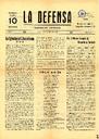 [Ejemplar] Defensa, La. Semanario católico (Yecla). 31/5/1930.