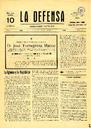 [Ejemplar] Defensa, La. Semanario católico (Yecla). 7/6/1930.