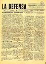 [Ejemplar] Defensa, La. Semanario católico (Yecla). 19/7/1930.