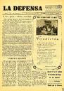 [Ejemplar] Defensa, La. Semanario católico (Yecla). 2/8/1930.