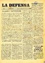 [Ejemplar] Defensa, La. Semanario católico (Yecla). 13/9/1930.