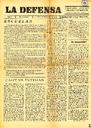 [Ejemplar] Defensa, La. Semanario católico (Yecla). 8/11/1930.