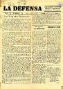 [Ejemplar] Defensa, La. Semanario católico (Yecla). 24/1/1931.