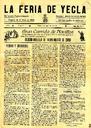 [Issue] Feria de Yecla, La (Yecla). 7/9/1924.