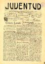[Ejemplar] Juventud : Semanario festivo-literario (Yecla). 13/9/1914.