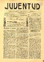 [Ejemplar] Juventud : Semanario festivo-literario (Yecla). 27/9/1914.