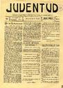 [Ejemplar] Juventud : Semanario festivo-literario (Yecla). 31/10/1914.