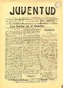 [Ejemplar] Juventud : Semanario festivo-literario (Yecla). 14/2/1915.