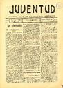 [Issue] Juventud : Semanario festivo-literario (Yecla). 21/3/1915.