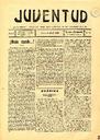 [Issue] Juventud : Semanario festivo-literario (Yecla). 4/4/1915.