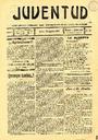 [Ejemplar] Juventud : Semanario festivo-literario (Yecla). 22/8/1915.