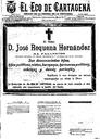 [Ejemplar] Eco de Cartagena, El (Cartagena). 22/1/1906.