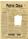 [Issue] Patria Chica (Yecla). 23/3/1929.