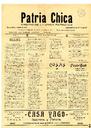 [Ejemplar] Patria Chica (Yecla). 18/5/1929.