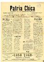 [Ejemplar] Patria Chica (Yecla). 22/6/1929.