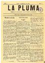 [Issue] Pluma, La (Yecla). 4/9/1909.