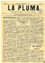 [Ejemplar] Pluma, La (Yecla). 11/9/1909.
