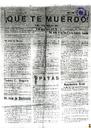 [Issue] ¡Que te Muerdo! (Yecla). 27/6/1930, #114.