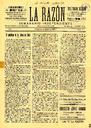 [Issue] Razón, La (Yecla). 29/8/1925.