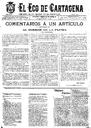 [Issue] Eco de Cartagena, El (Cartagena). 13/4/1907.