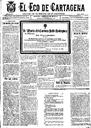 [Issue] Eco de Cartagena, El (Cartagena). 27/1/1909.