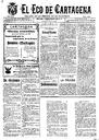 [Issue] Eco de Cartagena, El (Cartagena). 1/5/1909.