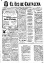 [Issue] Eco de Cartagena, El (Cartagena). 7/5/1909.